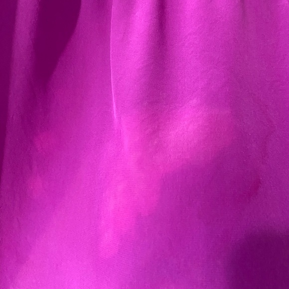 Lilly Pulitzer purple silk mini dress, has some discoloration! - Picture 5 of 6